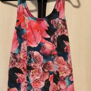 Lululemon secret garden tank top